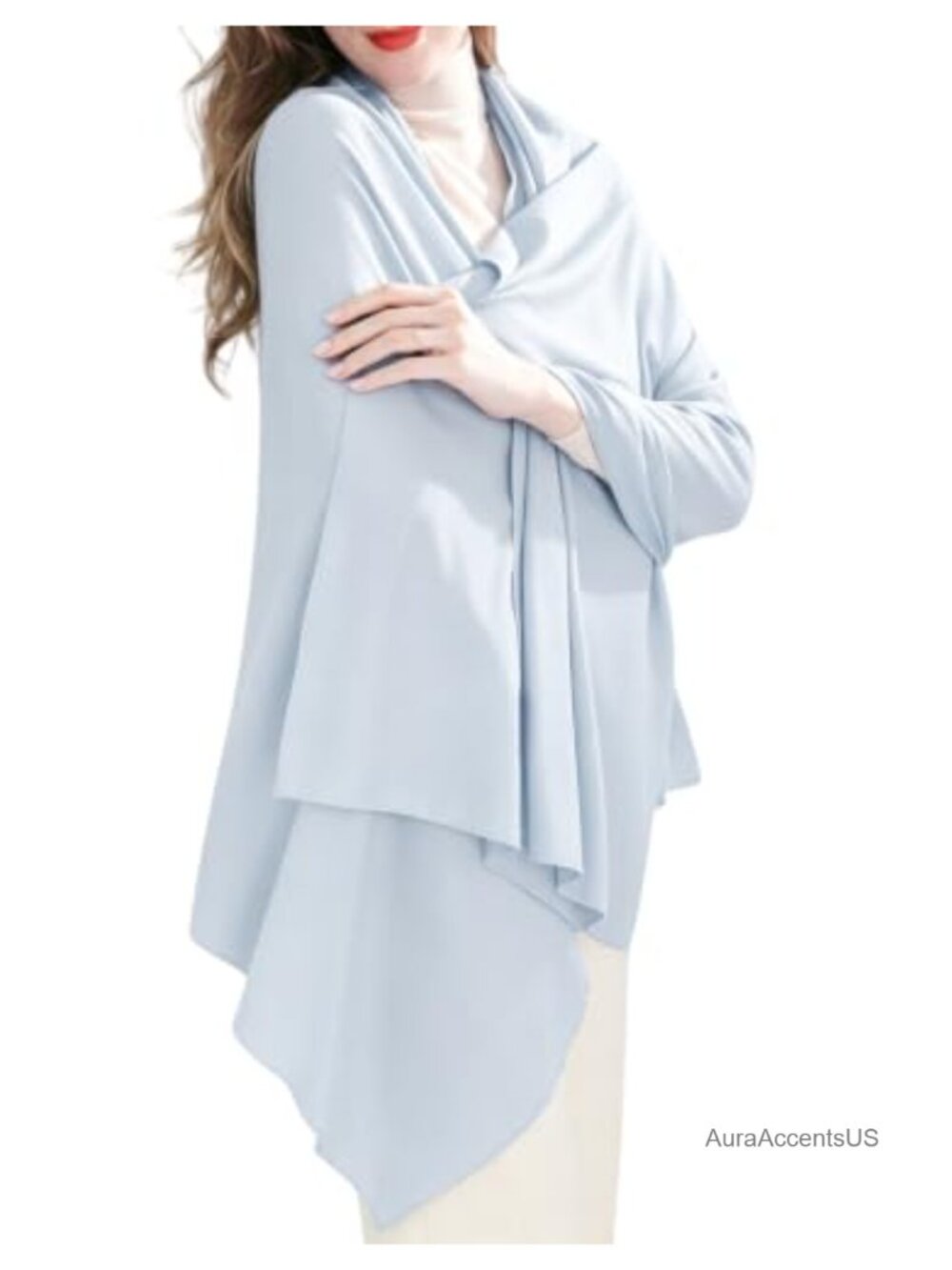 Women's Pashmina Shawl Wrap Travel Scarf Soft TENCEL Blanket
